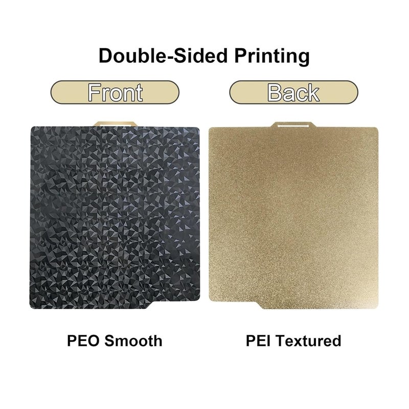 PEO PET Smooth PEY Double Sided Spring Steel PEI Sheet For Bambu Lab P1S P1P X1 1 Pcs PEW PES - Image 2